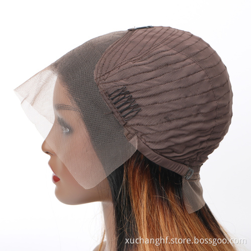 Ombre T1B/30 Wig Straight Hair Glueless Full Lace Wigs 30"Brazilian Human Hair Wigs For Black Women